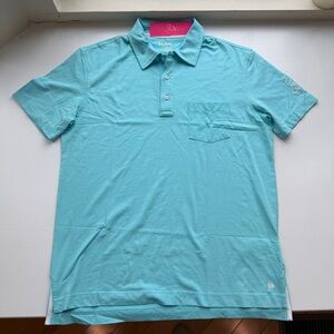 Lily Pulitzer Men’s Blue Honda Golf Classic Polo Medium NWT